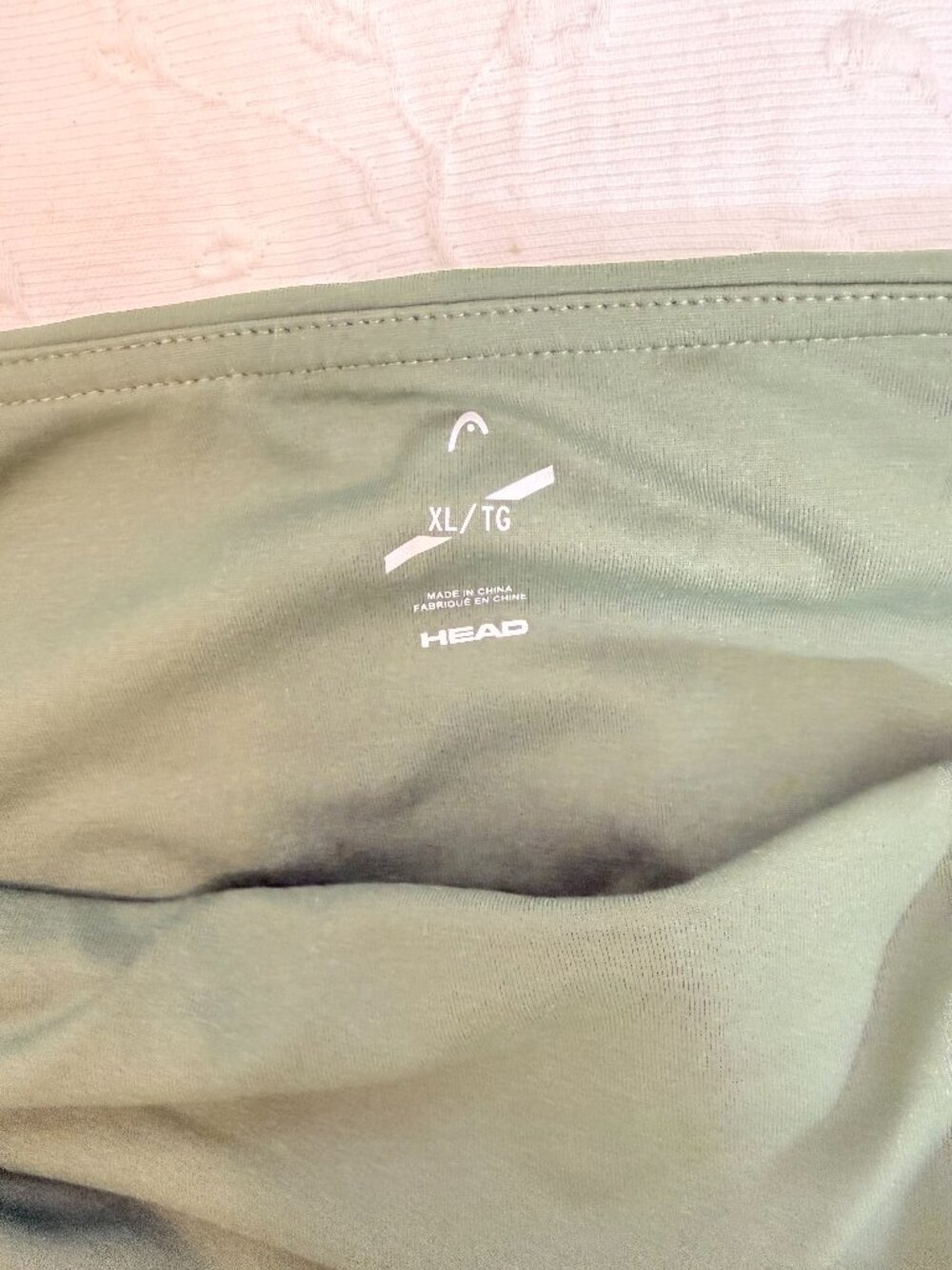 🦋 2/30 Head Olive Green Mesh Panel Leggings XL - Picture 4 of 4